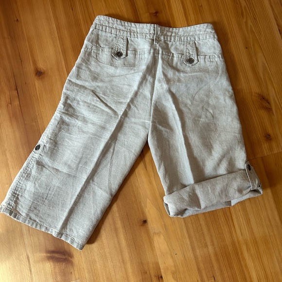 Tristan 100% Linen Bermuda shorts - Picture 6 of 11